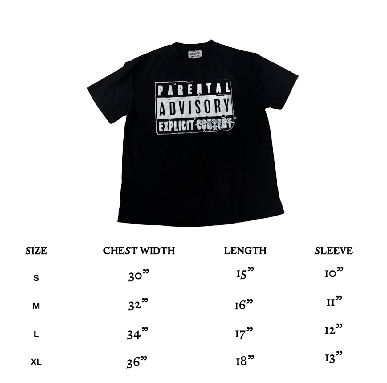 Parental Advisory T Shirt