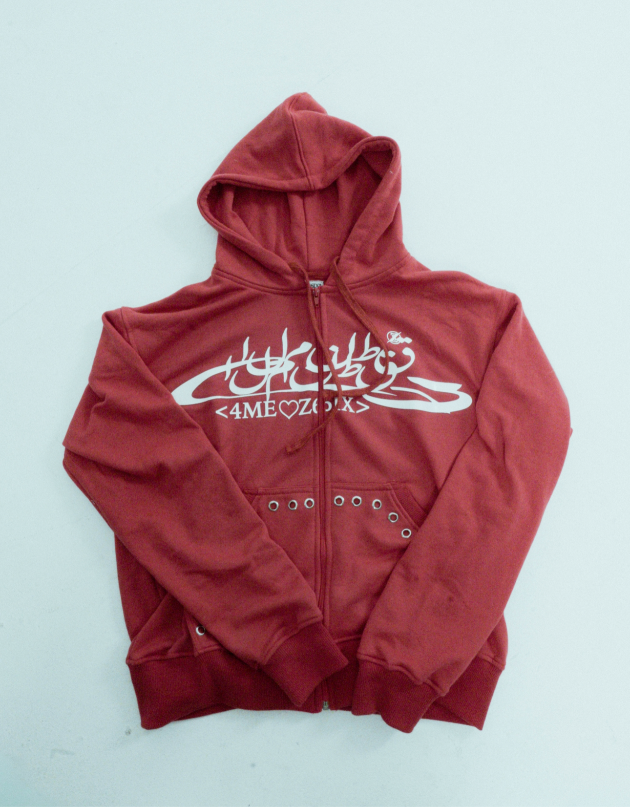 Fancy Regions Zip Up (RED)