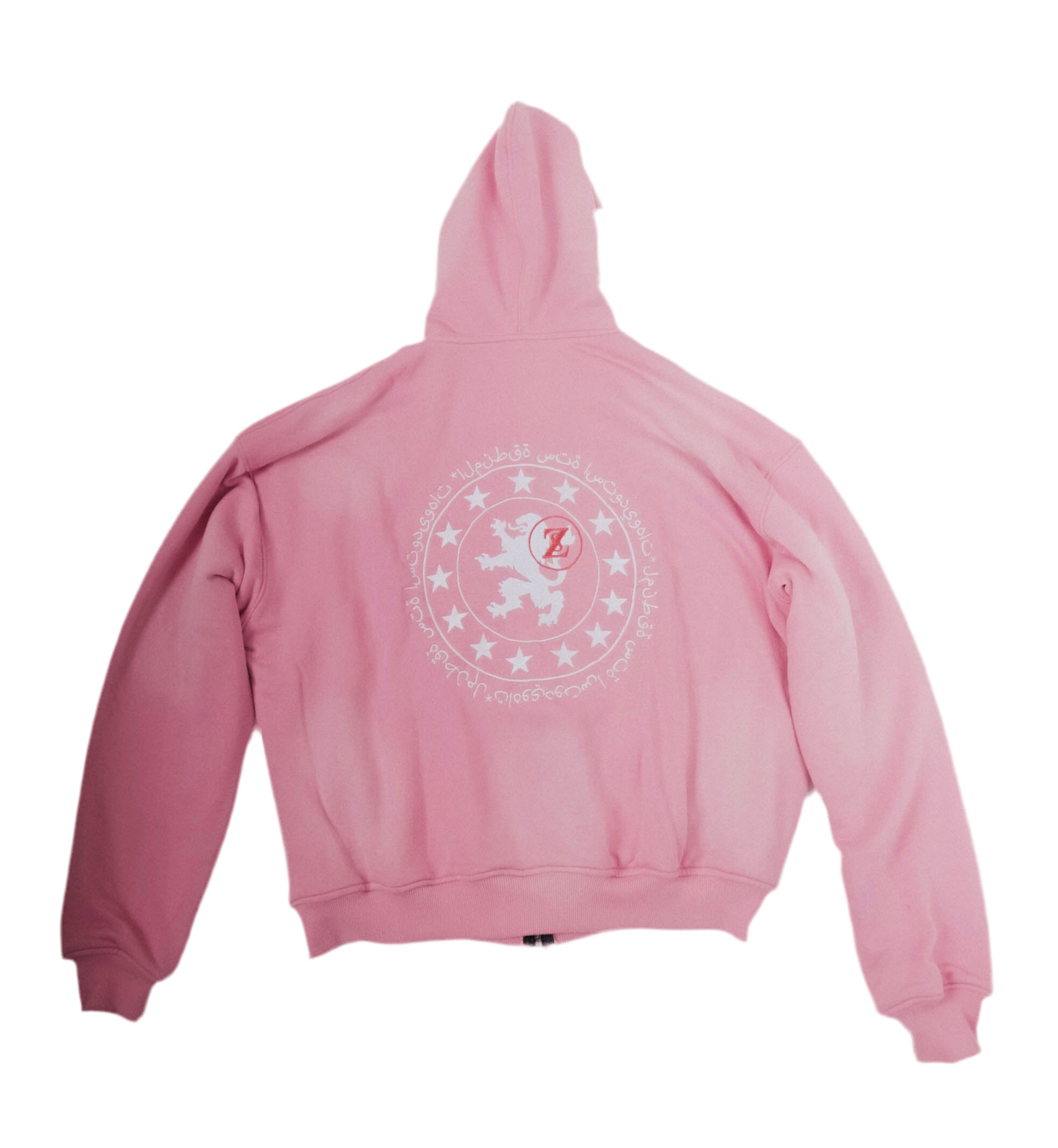 Pink Lion Zip Up