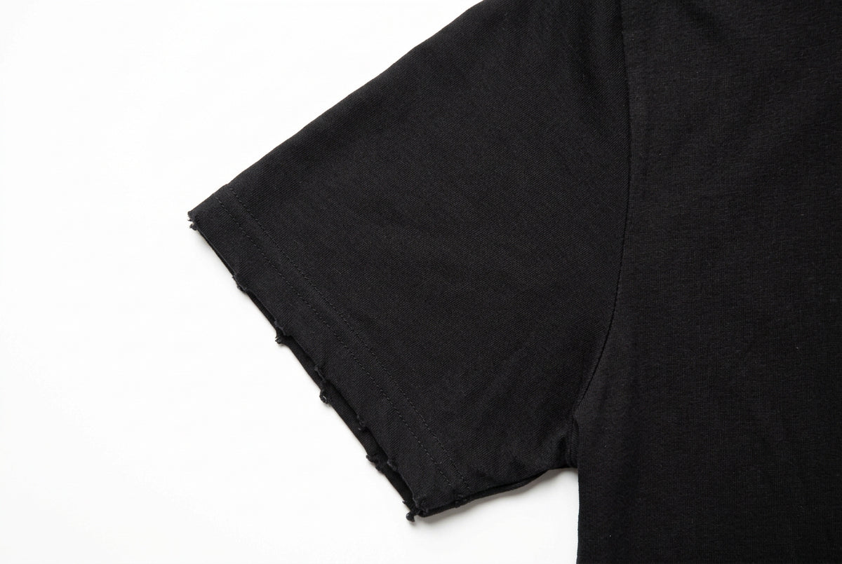 Distressed Dangle logo tee