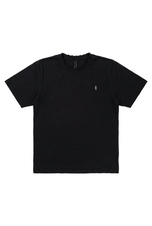 Distressed Dangle logo tee