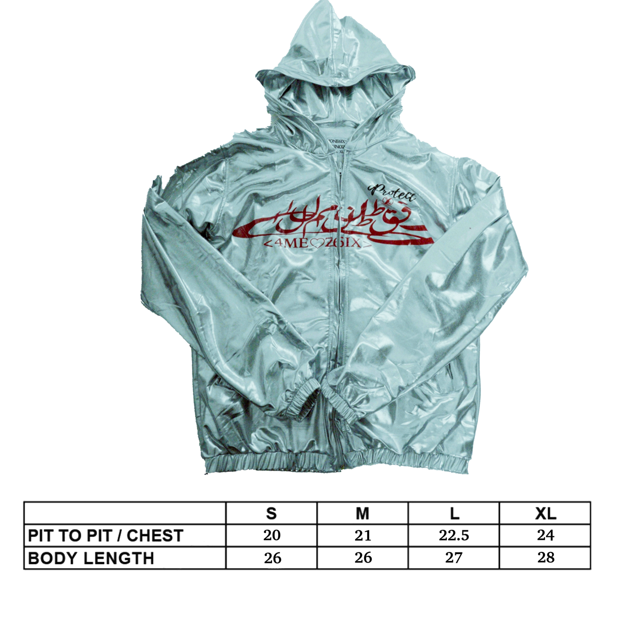 Fancy Regions logo windbreaker