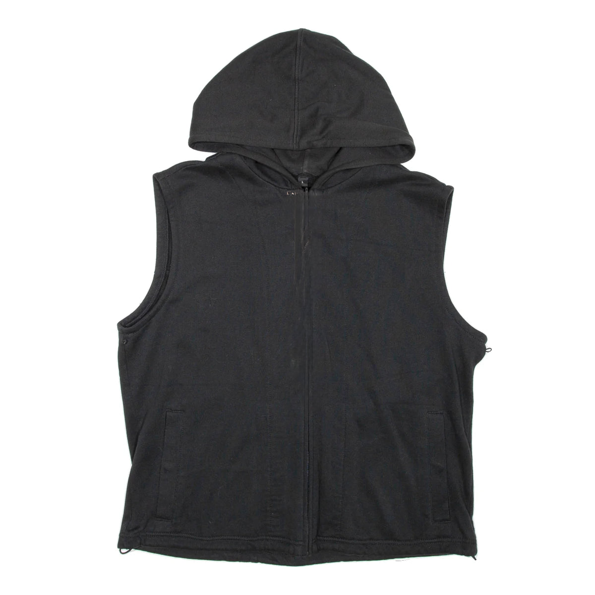 Sleeveless wings zip up