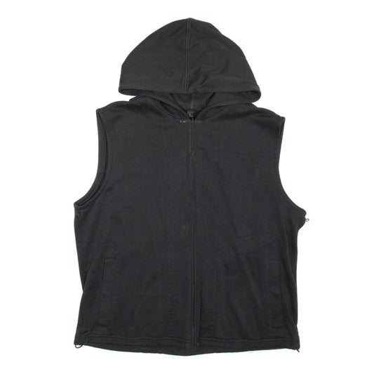 Sleeveless wings zip up