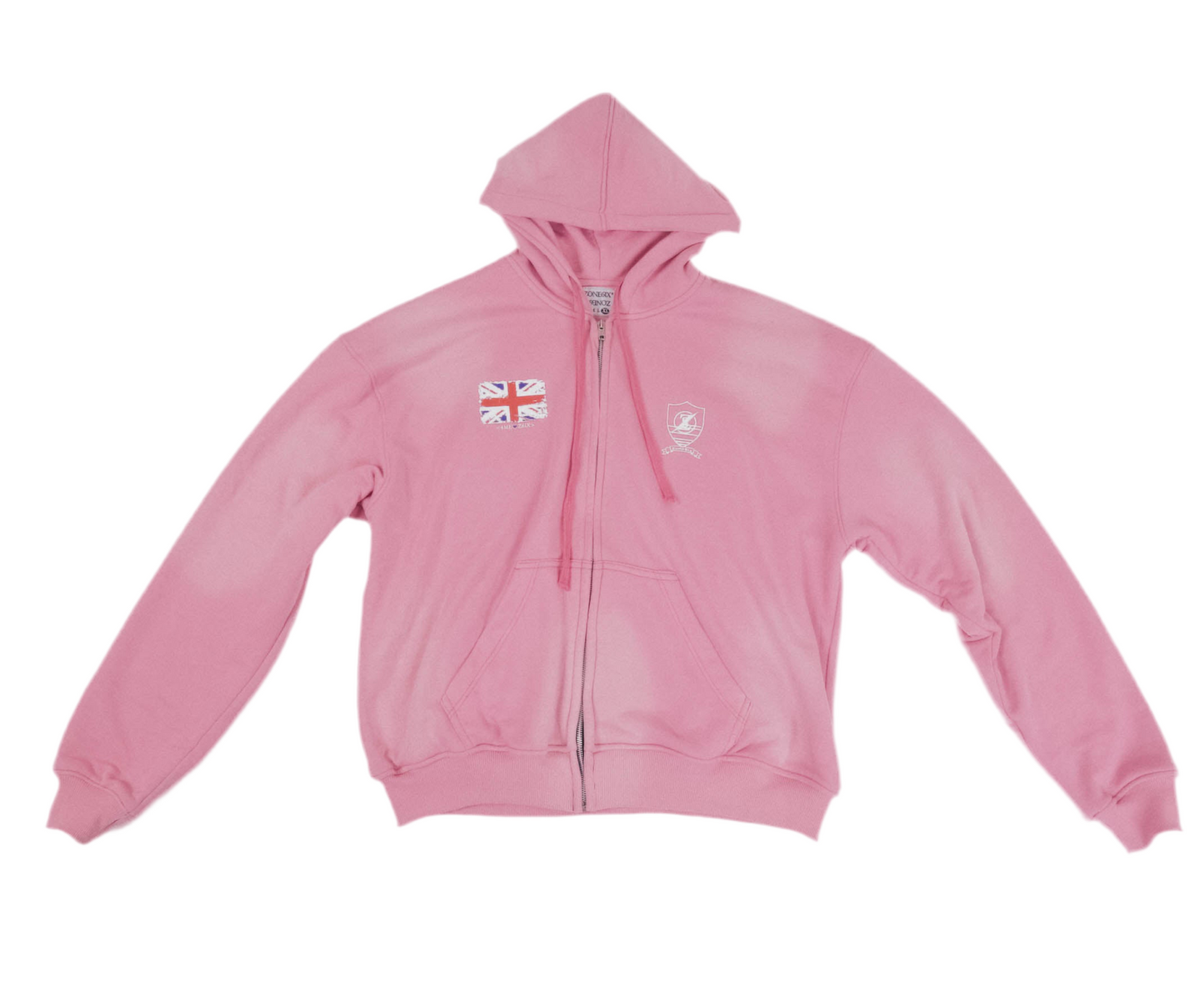 Pink Lion Zip Up