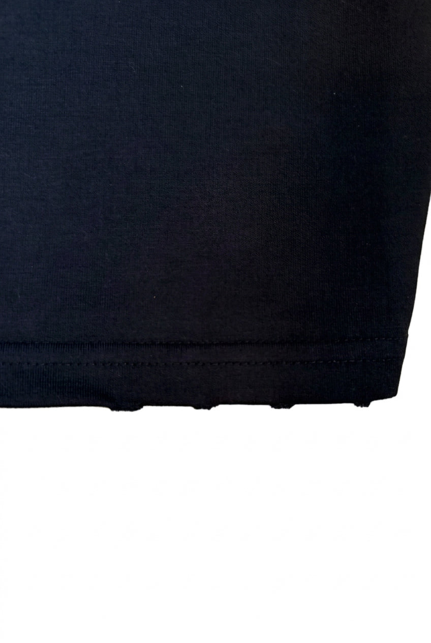 Distressed Dangle logo tee