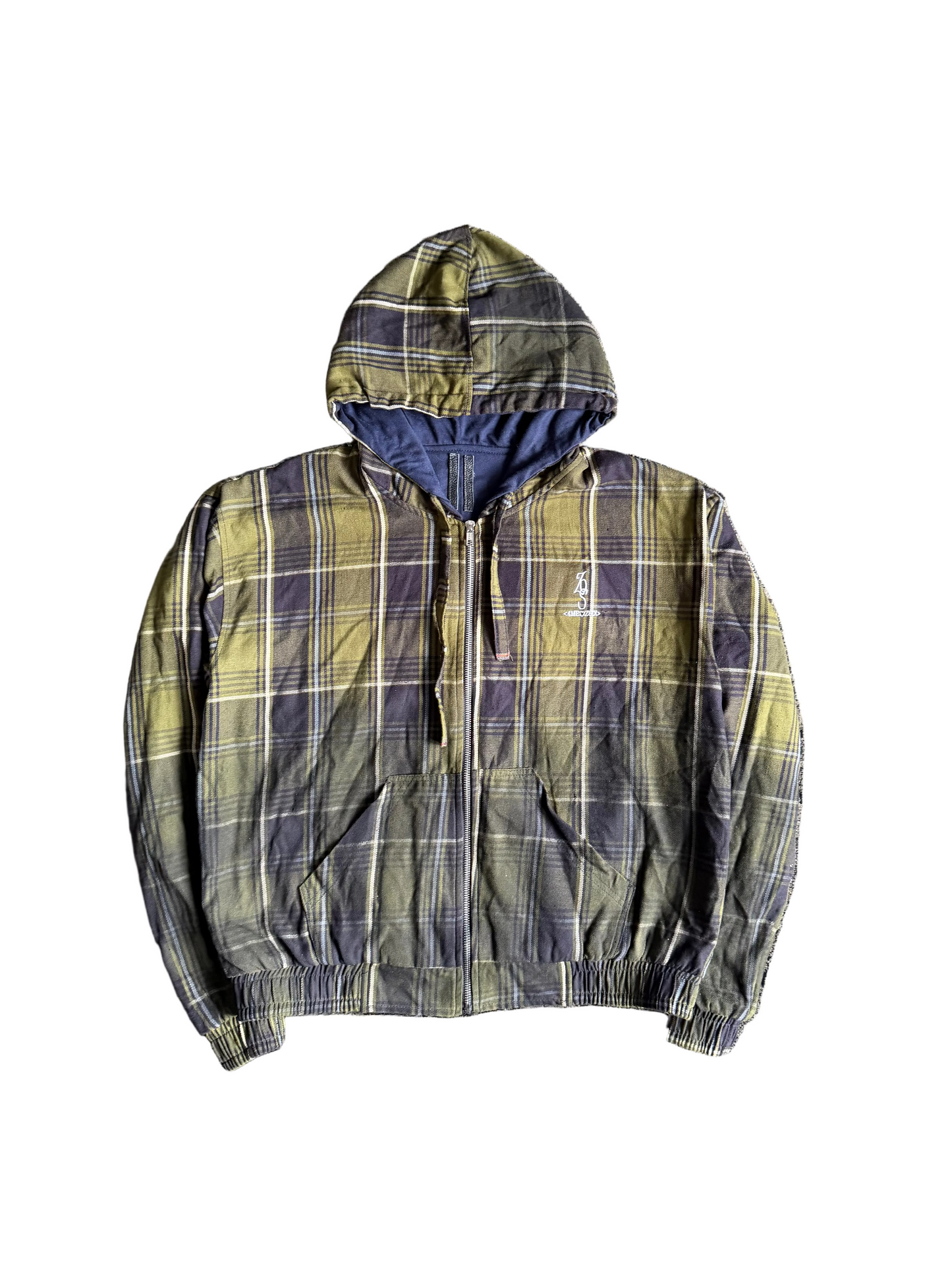 Gradient Plaid Jacket